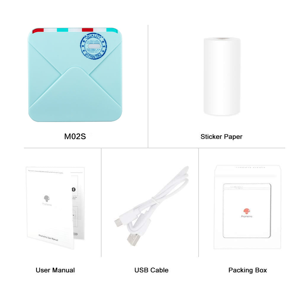 Phomemo M02S Mini Pocket Thermal Printer