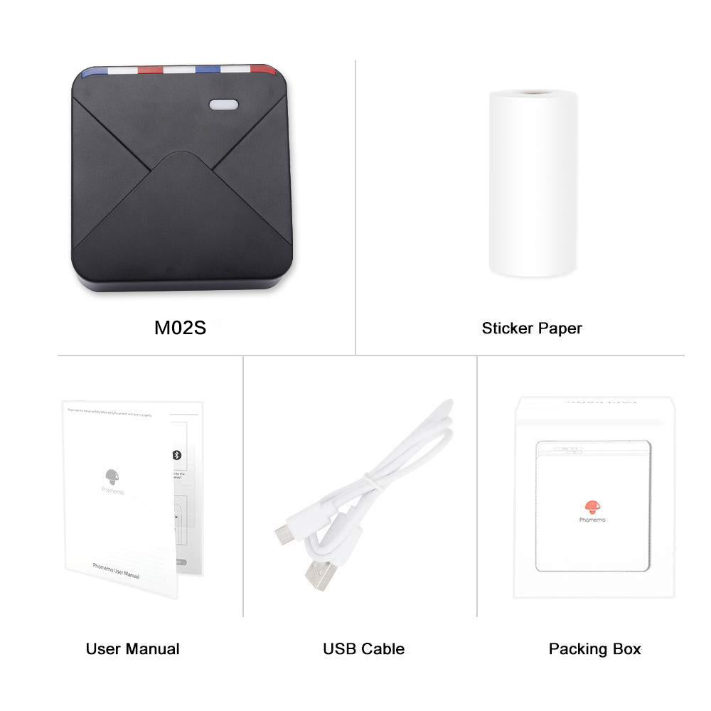 Phomemo M02S Portable Thermal Printer