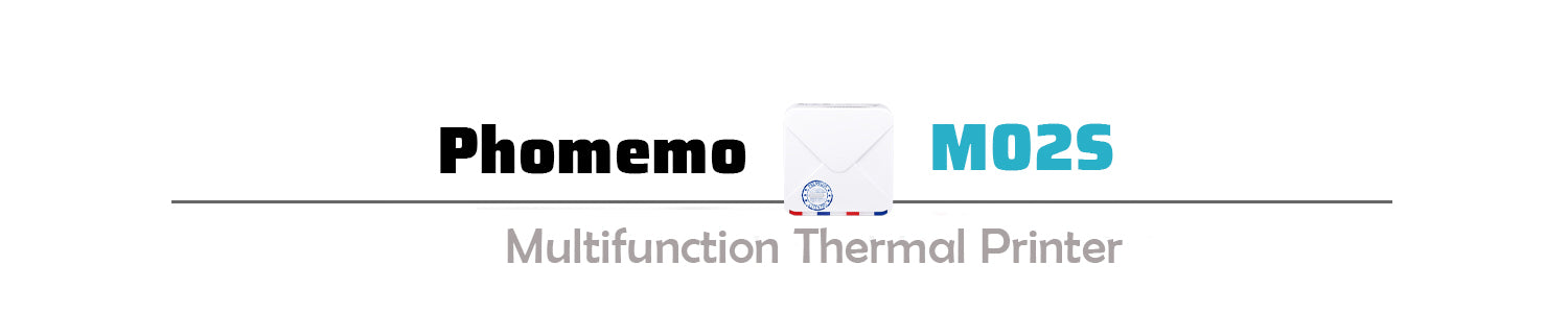 Phomemo M02S Portable Mini Pocket Thermal Printer