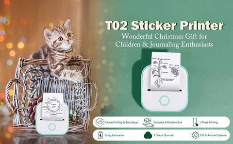 T02 Sticker Printer