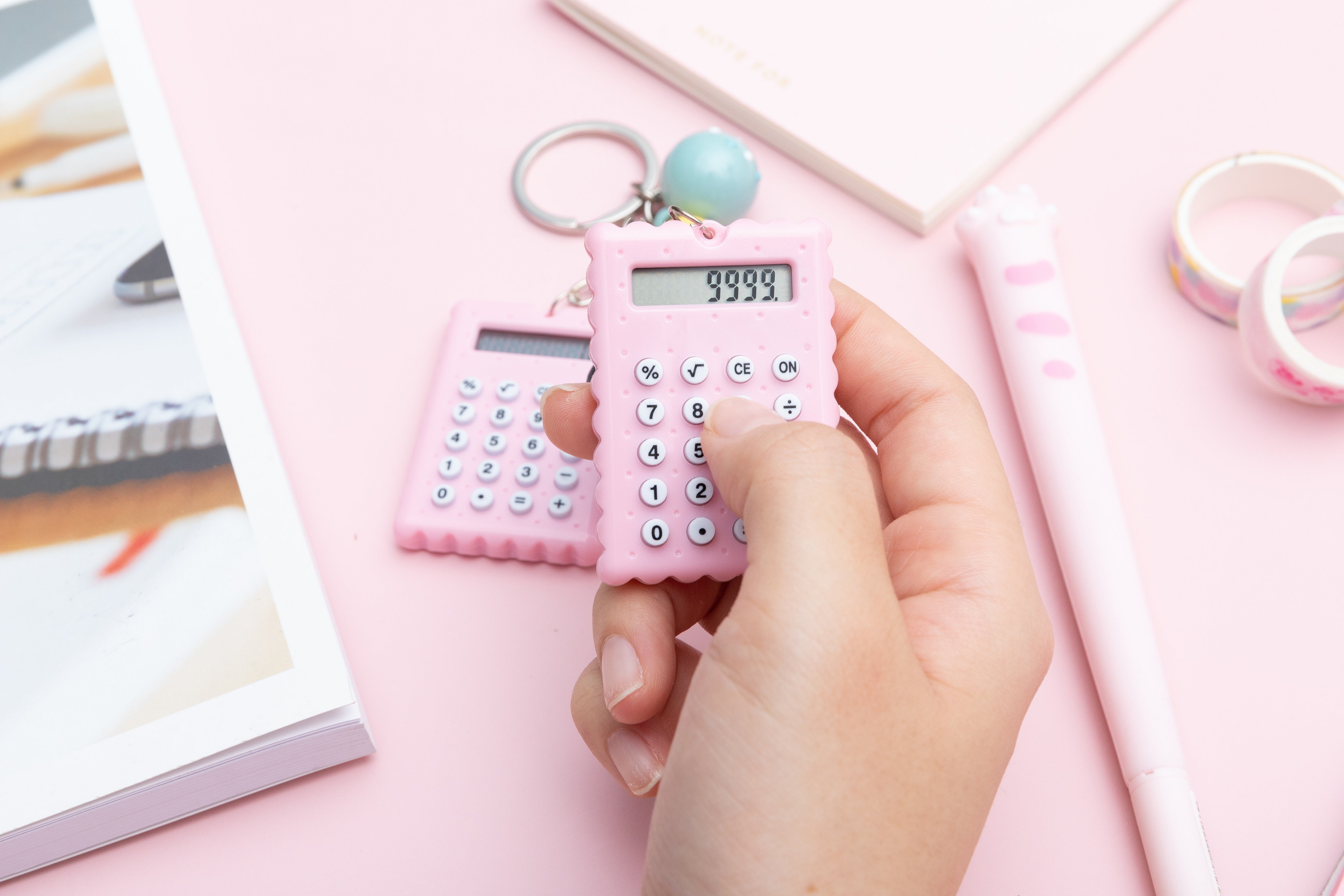 Phomemo Calculator Keychain