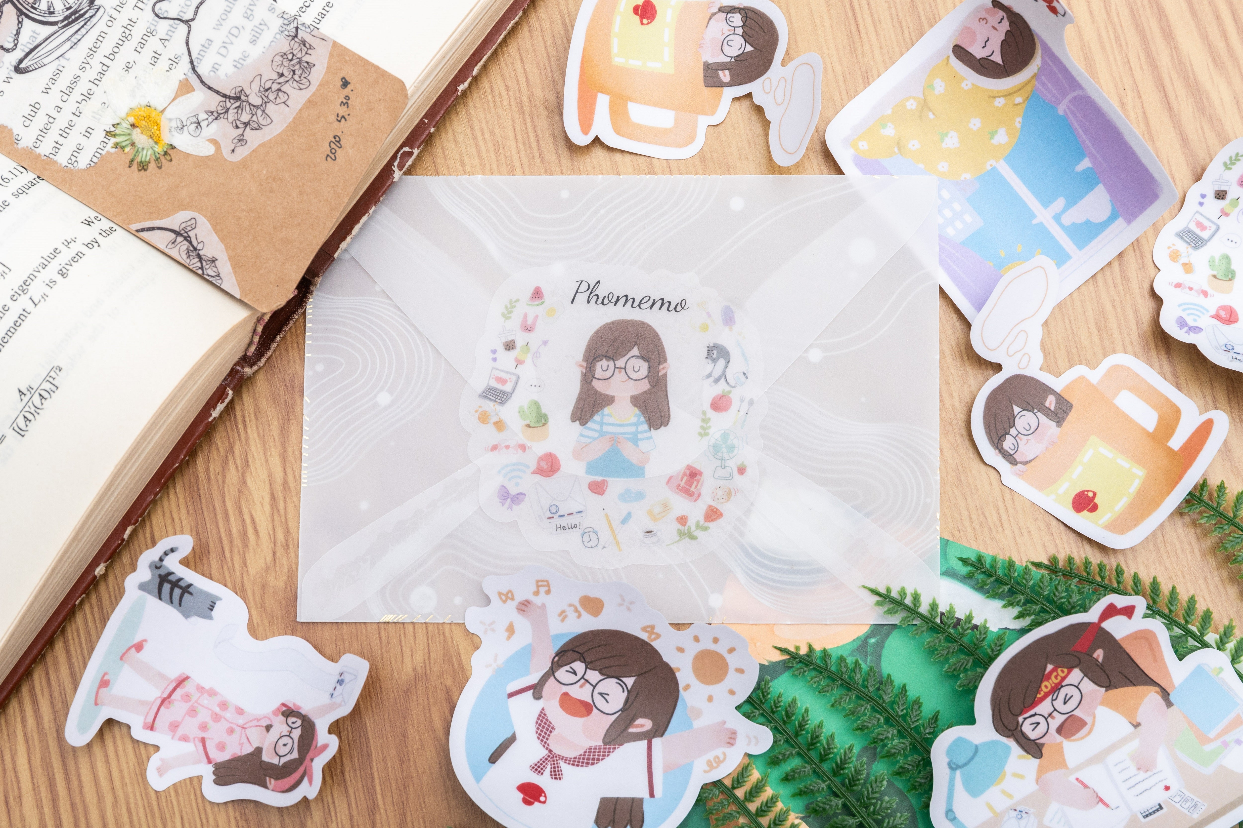 Phomemo Semi-transparent Stickers