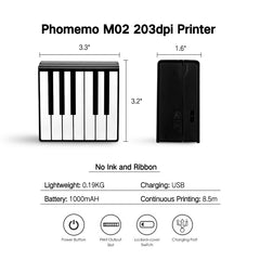 Phomemo M02 Portable Thermal Mini Printer