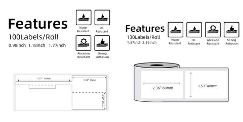 M110 label maker's label