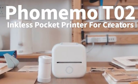 Phomemo T02 inkless pocket printer