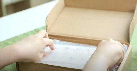 Lay a layer of bubble wrap