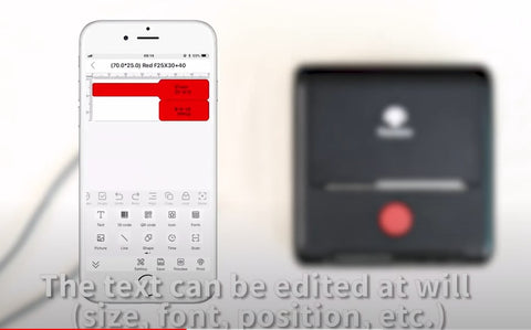 cable label details can be edited