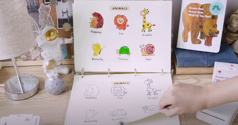 completed animals binder