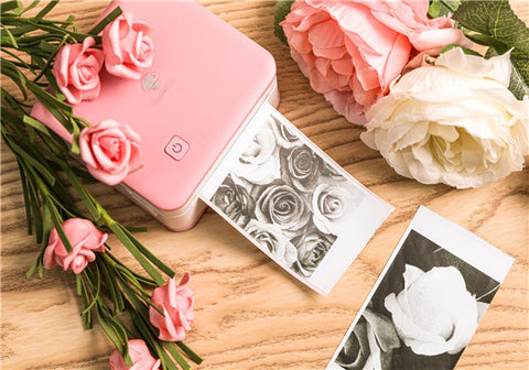 pink M02 PRO pocket printer