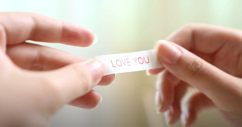 print love you sticker