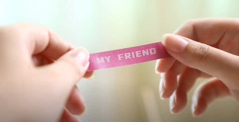 print my friend sticker