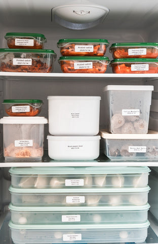 refrigerator food