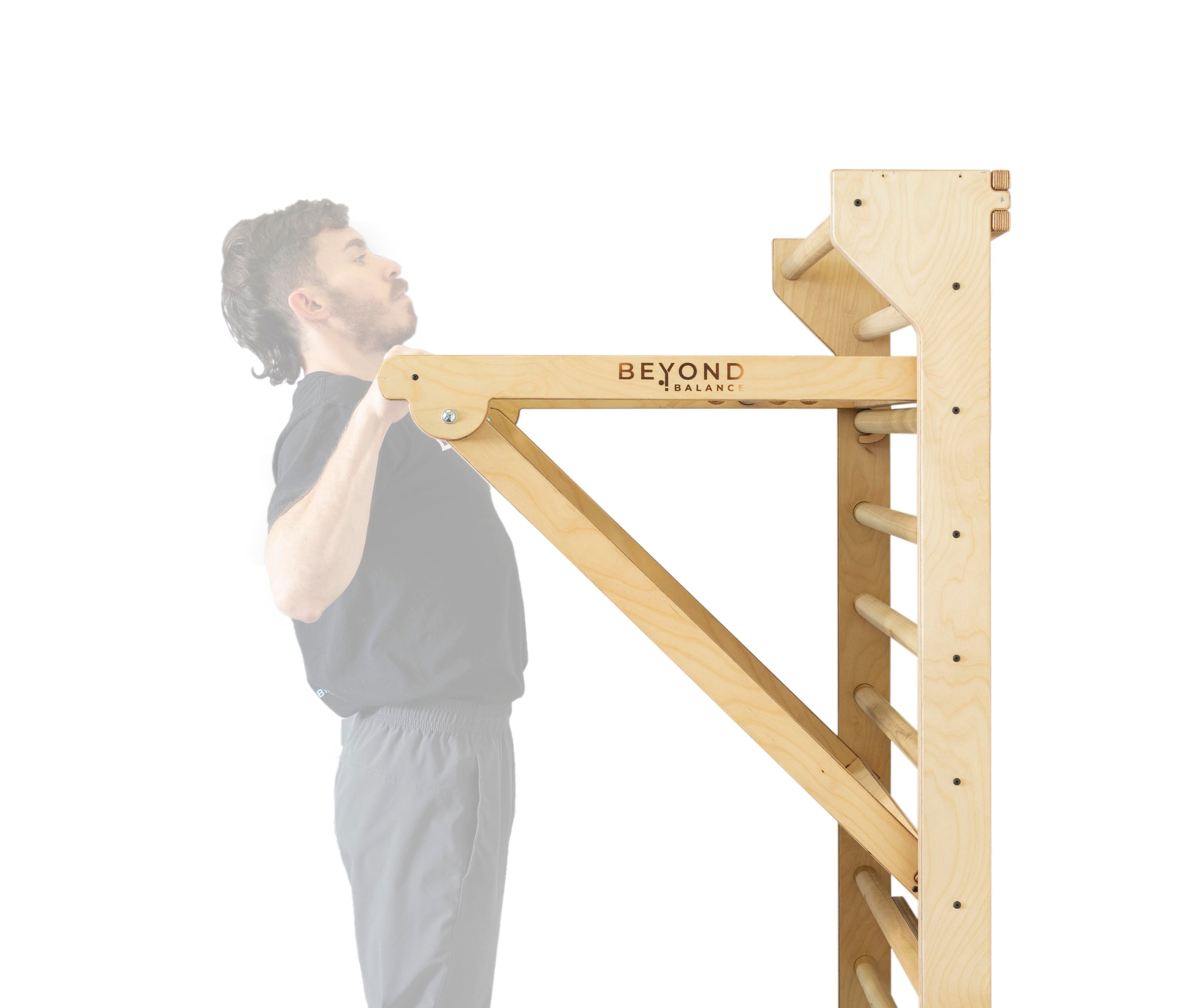 Adjustable Pull-Up and Dip Bar (for Swedish Ladder Stall Bars)