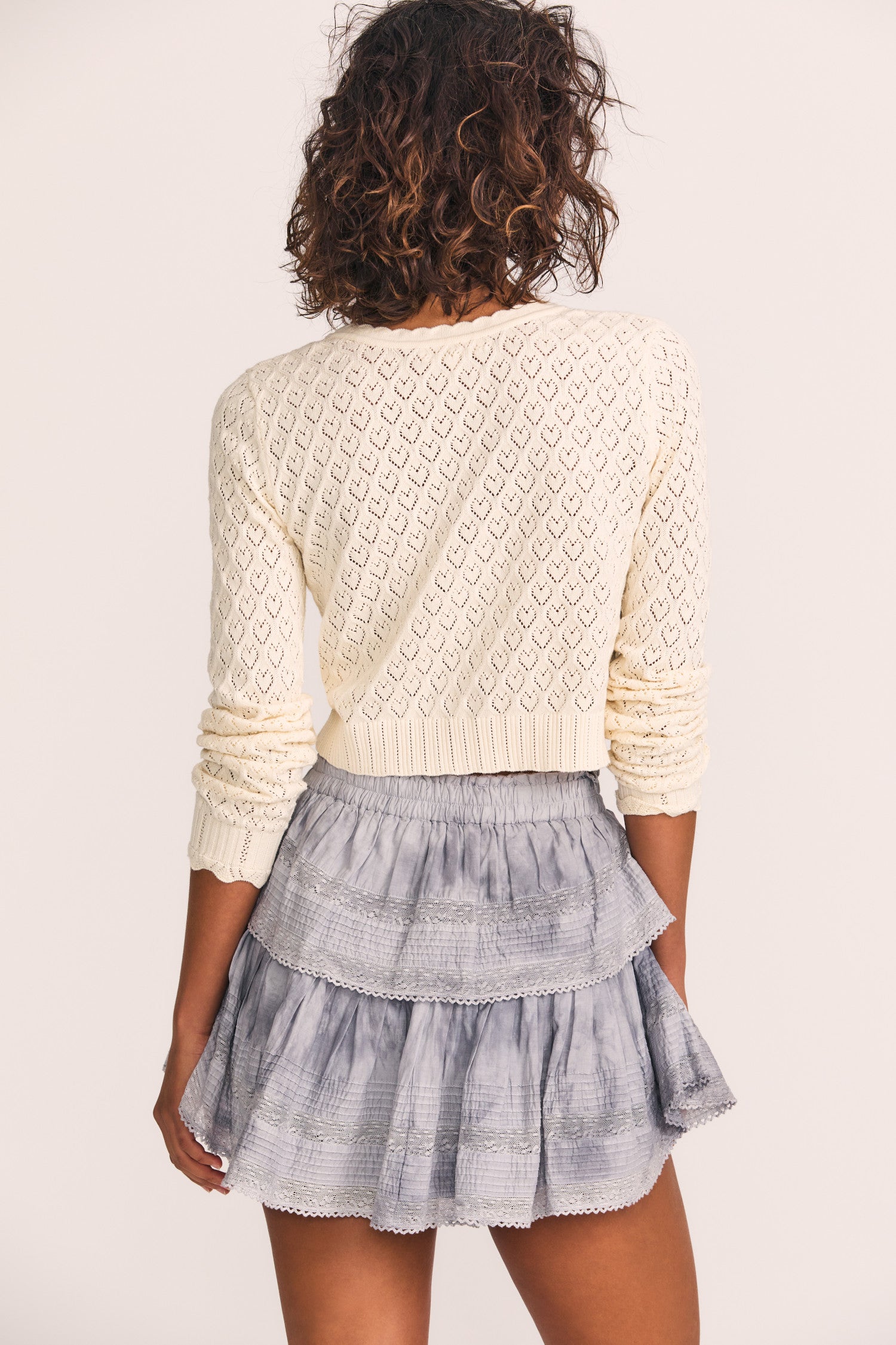 Ruffle Mini Skirt