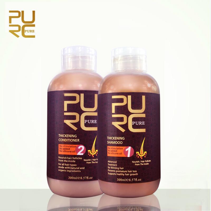 Thickening Hair shampoo and conditioner