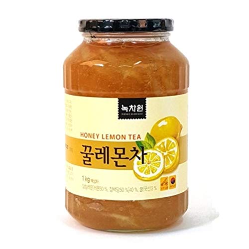 Nokchawon - Honey Lemon Tea, 2.2 Pounds, (1 Jar)