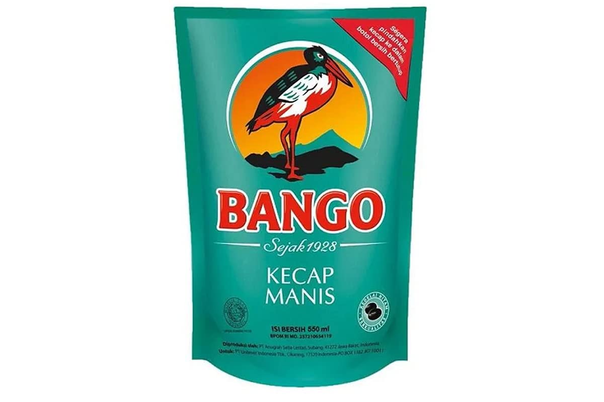 Bango Kecap Manis (Sweet Soy Sauce) Refiil - 18.6Floz (Pack of 1)