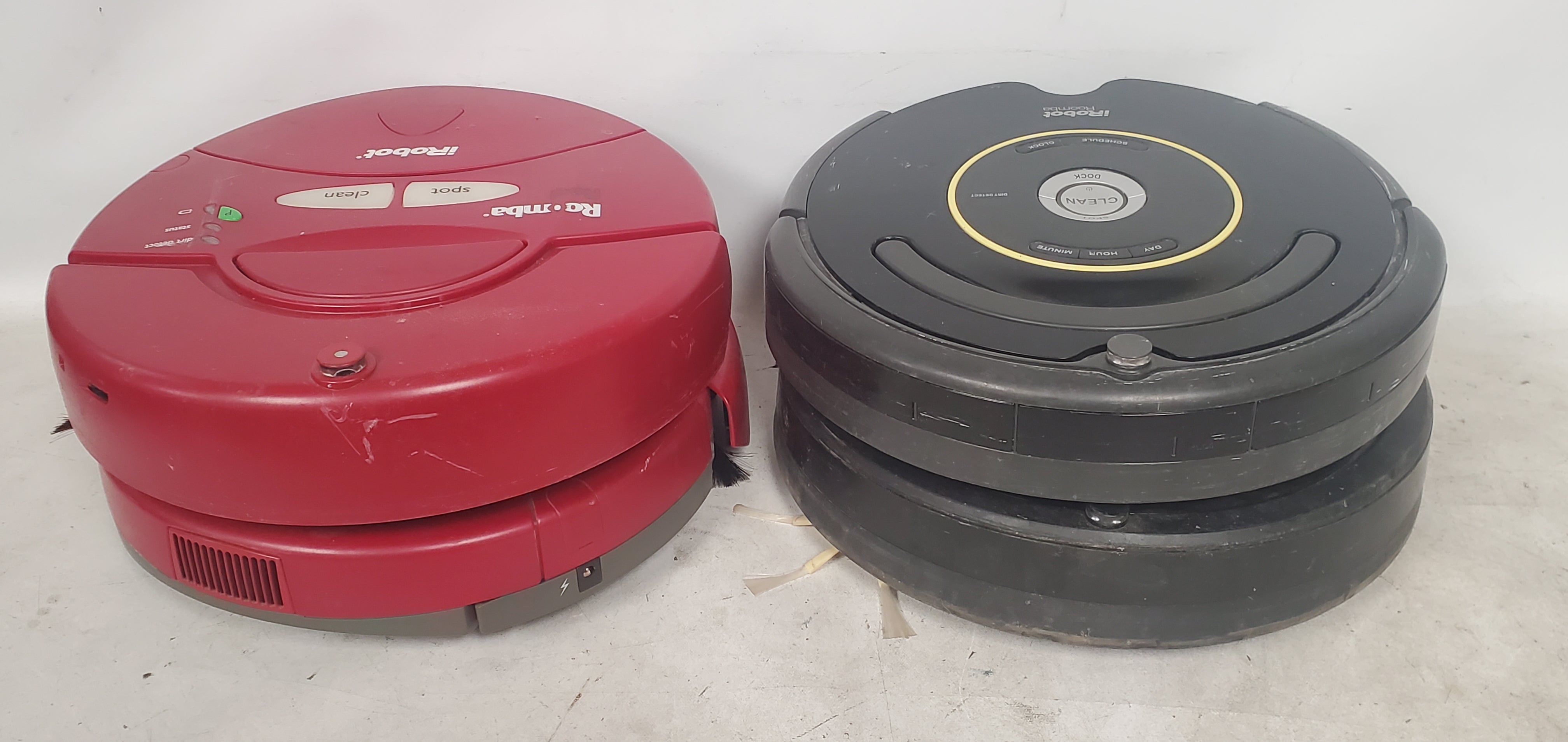 Lot of 4 iRobot Roomba Robotic Vacuum Cleaner 4100 770 650 Parts