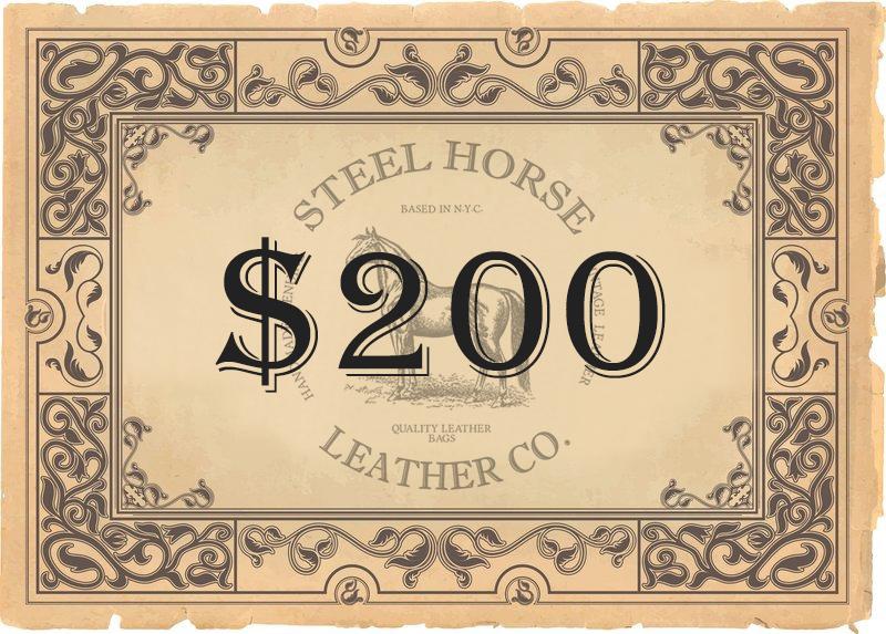 Gift Card | Steel Horse Leather Gift Card