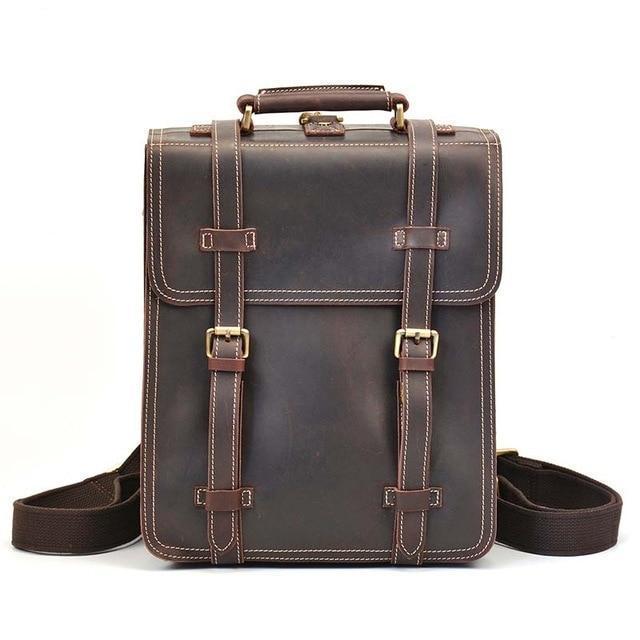 The Garth Backpack | Vintage Leather Backpack