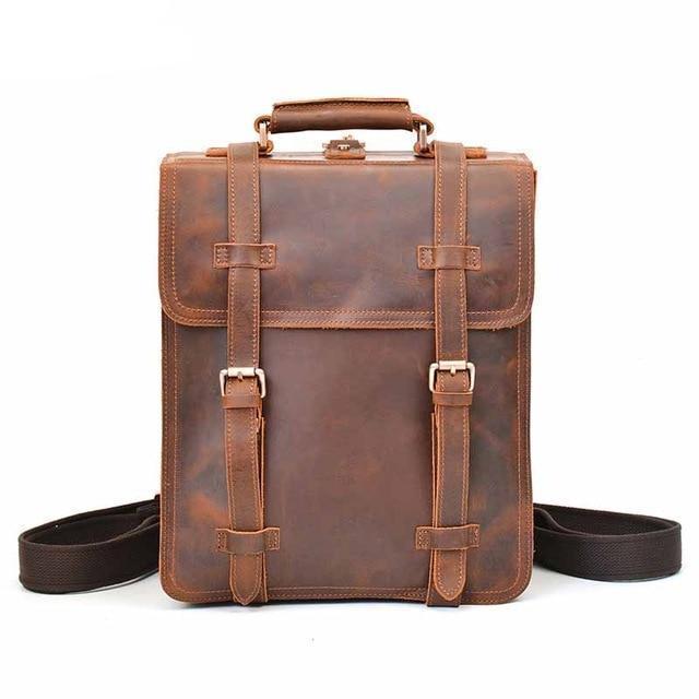 The Garth Backpack | Vintage Leather Backpack