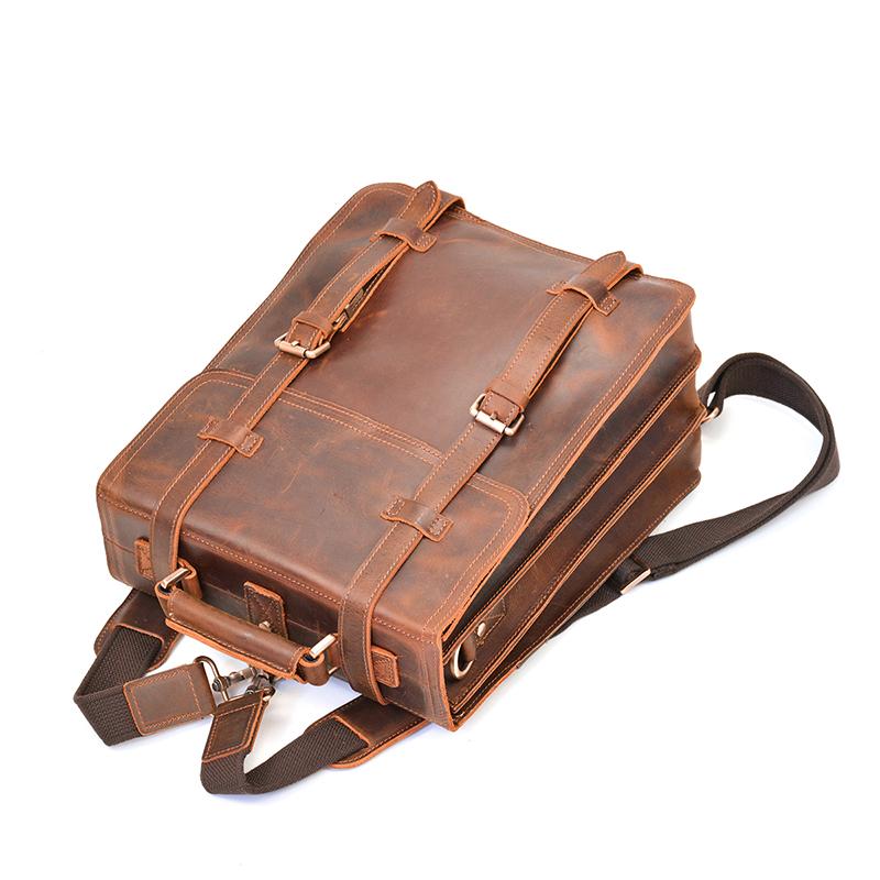 The Garth Backpack | Vintage Leather Backpack