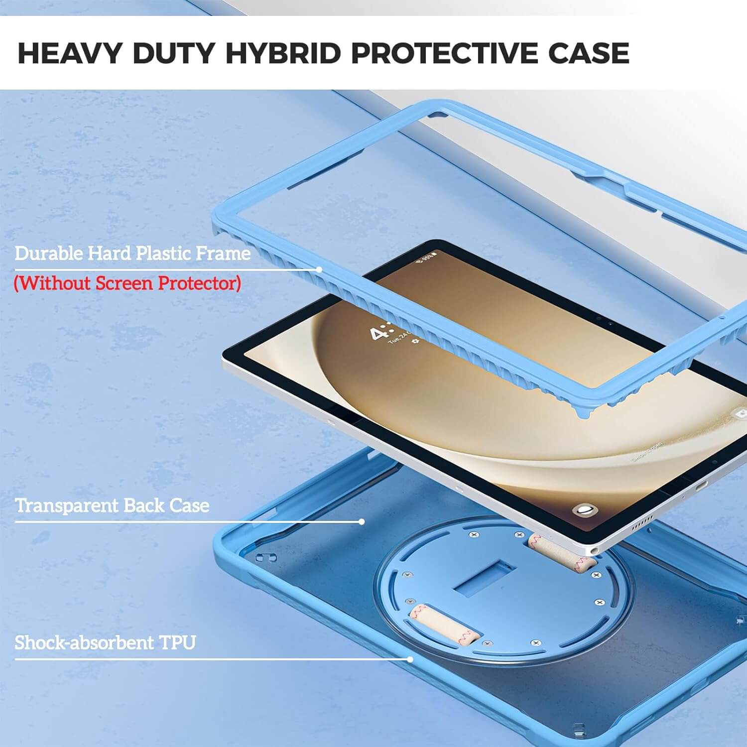 Galaxy Tab A9 Plus/A9+ 5G 11 Inch 2023 Shockproof Rugged Kids Case | ProCase