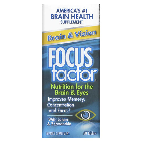 Focus Factor - Brain & Vision - 60 Tablets