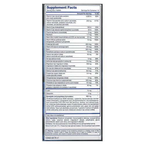 Focus Factor - Brain & Vision - 60 Tablets