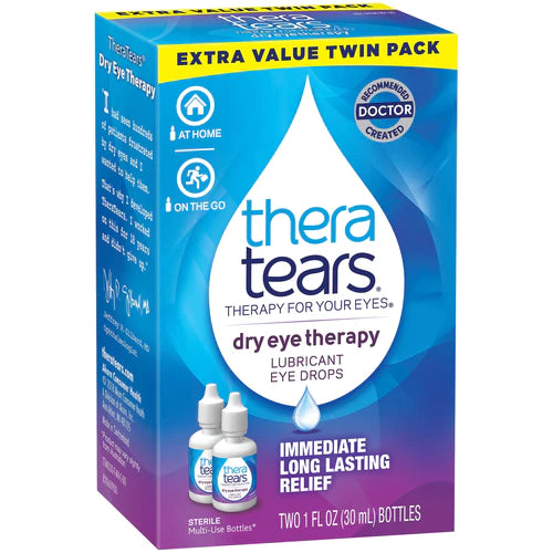 TheraTears? Dry Eye Therapy Lubricant Eye Drops 2-1 fl. oz. Bottles