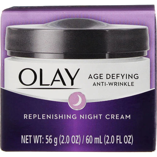 Olay Age Defying Anti-Wrinkle Replenishing Night Cream, 2 oz