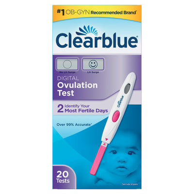 Clearblue Digital Ovulation Predictor Kit, 20 Digital Ovulation Tests