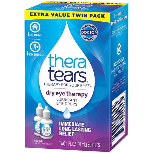 TheraTears? Dry Eye Therapy Lubricant Eye Drops 2-1 fl. oz. Bottles