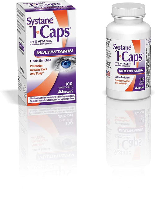 ICaps Multivitamin Eye Vitamin & Mineral Support 100 tablets