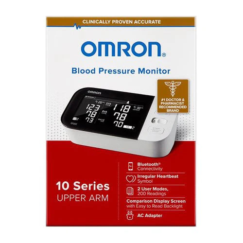 Omron 10 Series Wireless Upper Arm Blood Pressure Monitor