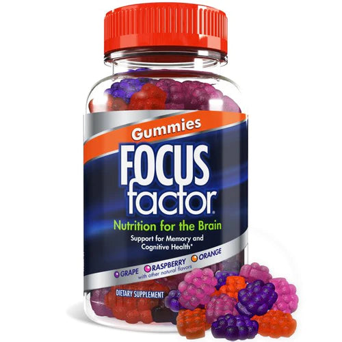 Focus Factor Nutrition for the Brain, 60 Gummies