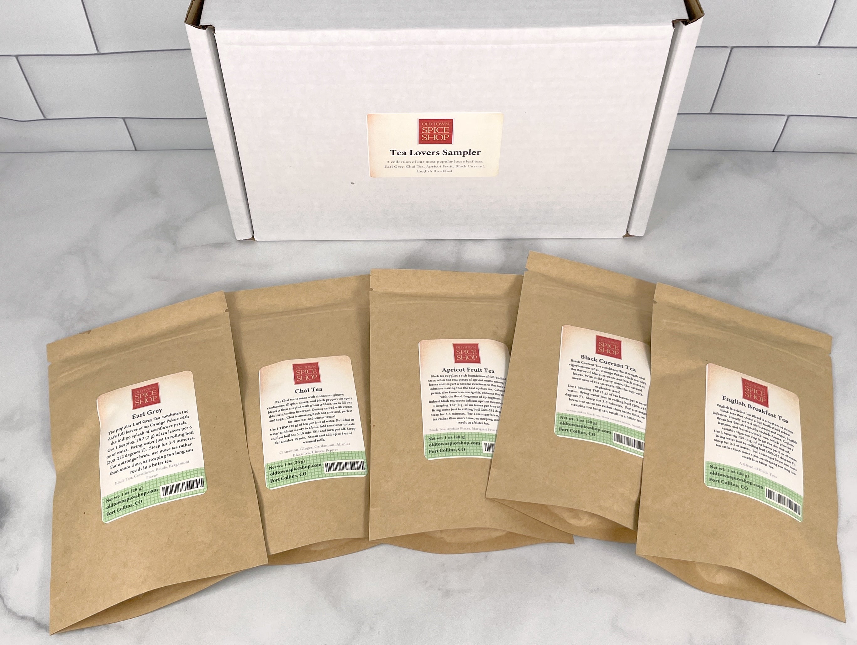 Tea Lovers Sampler Gift Box