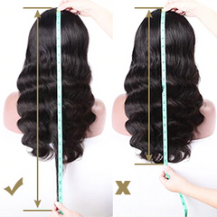 body wave wig 13x4 frontal wig natural black human hair wigs for women and how to measure a body wave wig