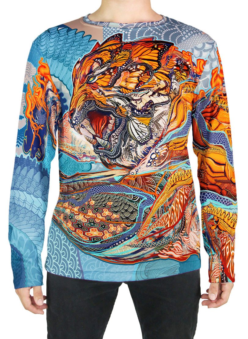  Tiger Swallow Tail Long Sleeve 