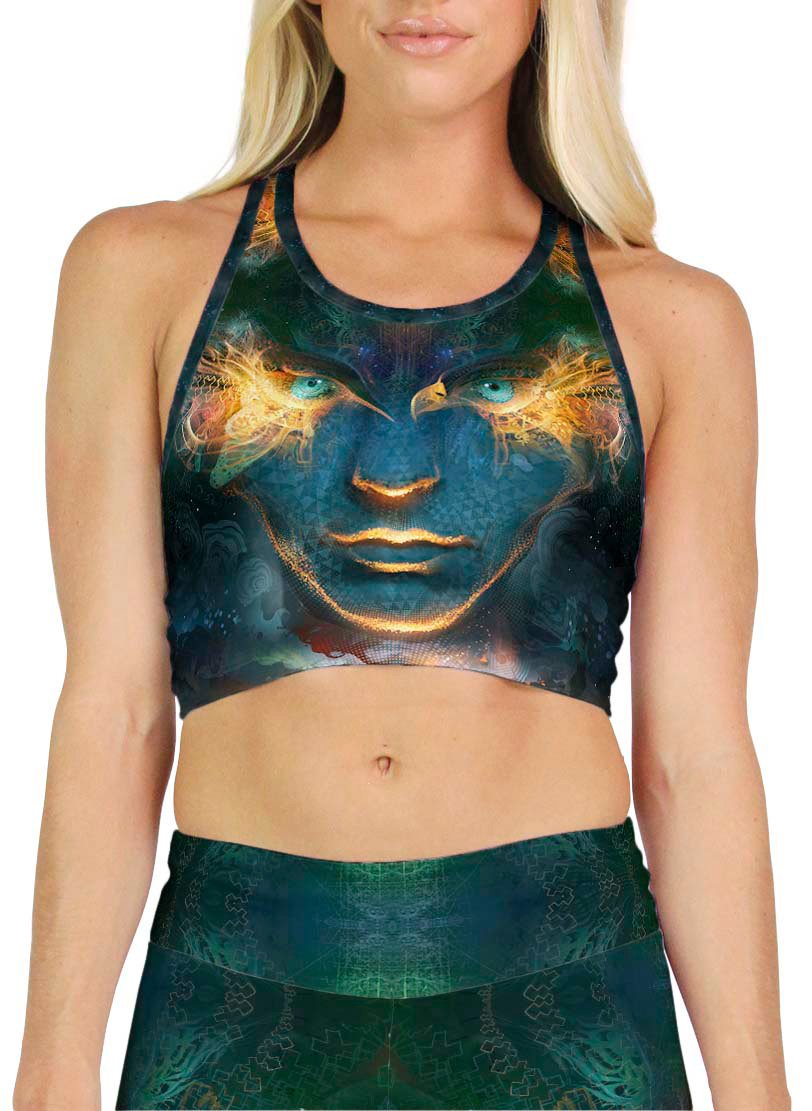  Wanderer Awake Racerback Crop 