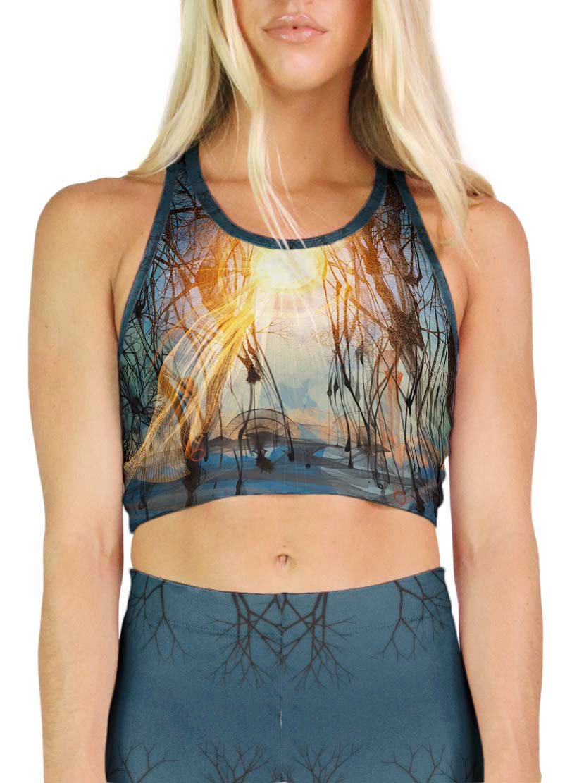  December Solstice Racerback Crop 