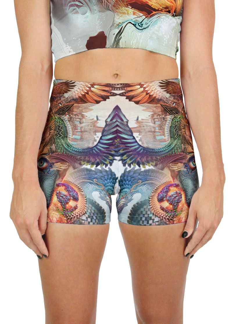  DHARMA DRAGON ACTIVE SHORTS 