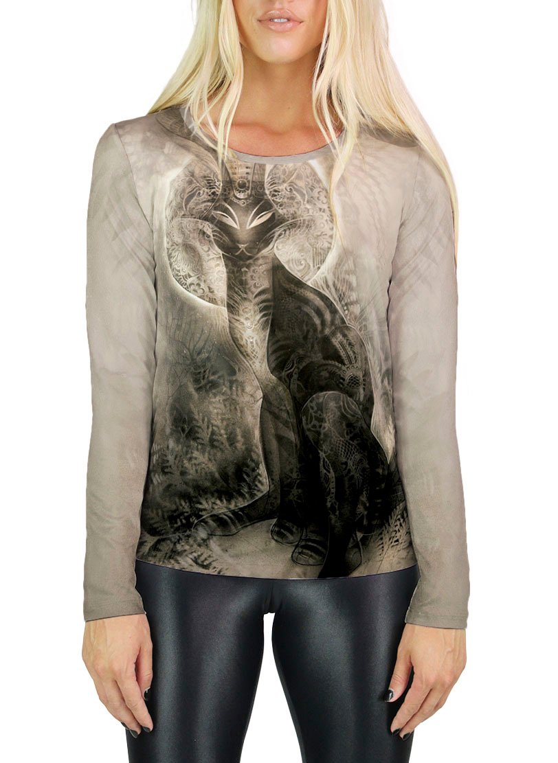  Black Rabbit of Inle Womens Long Sleeve 