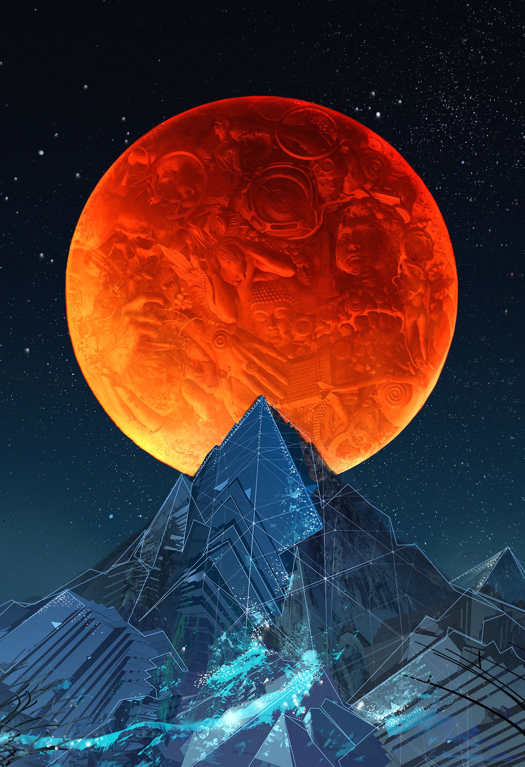  Blood Moon Poster 