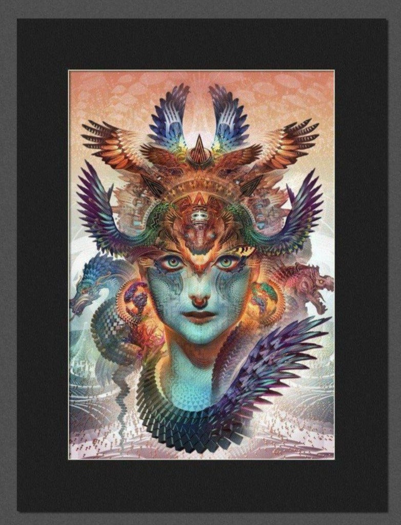  DHARMA DRAGON • Matted Print 