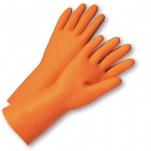 Unsupported Latex Heavy Gloves (Flock Lined)