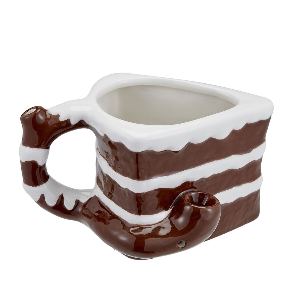 CAKE MUG - NOVELTY PIPE