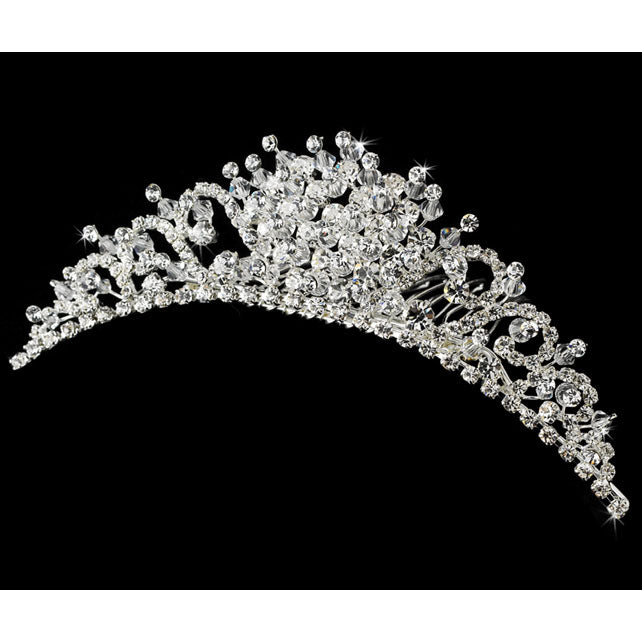 Swarovski Crystal Bridal Tiara Comb