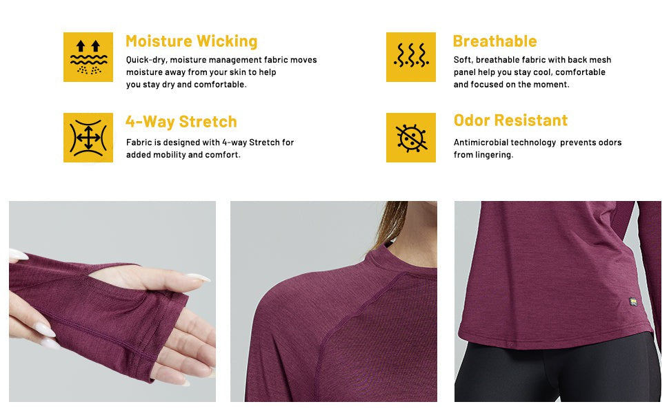 long sleeve workout shirt