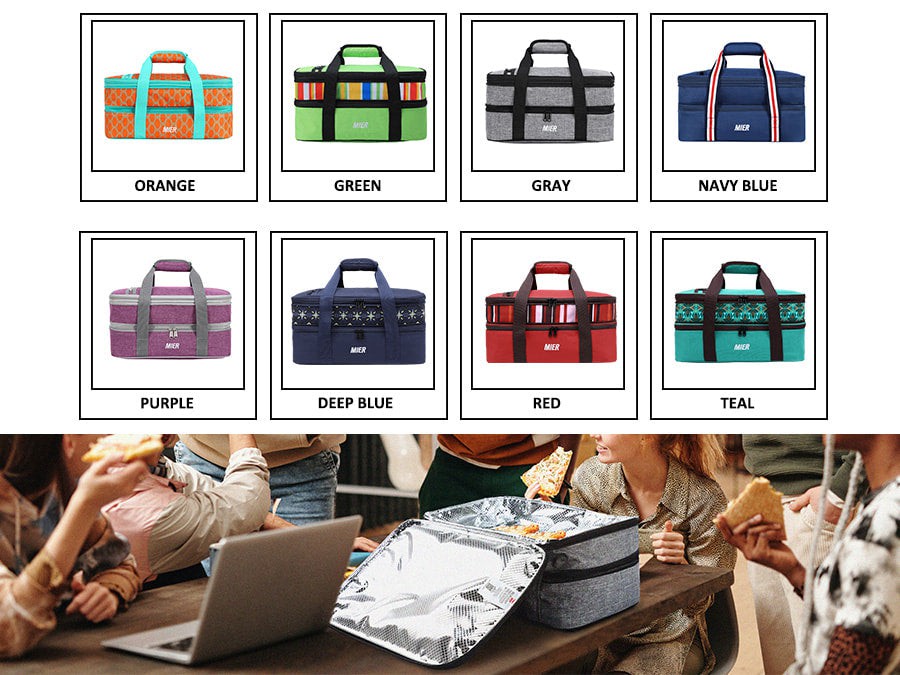 Double Casserole Carrier Bag